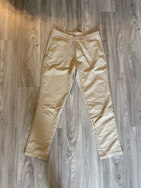 Banana Republic Slim Chinos in Light Tan